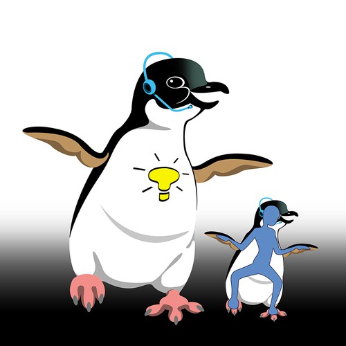 Penguin mascot