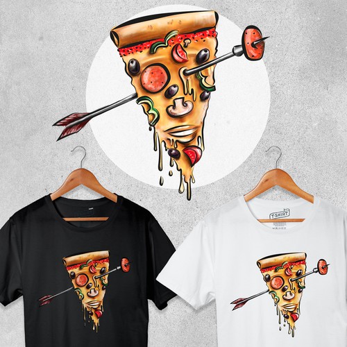 Pizza T-Shirt Design