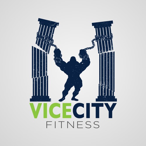 Create the hottest logo for a gym in South Beach, FL - Vice City Fitness