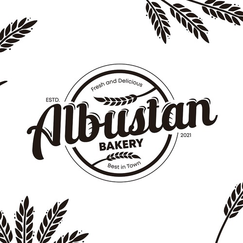 Albustan Bakery Logo Design