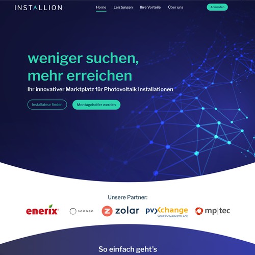 photovoltaics web design