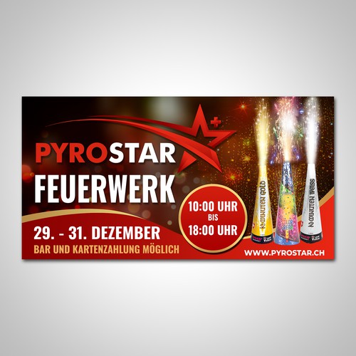 Firework Banner