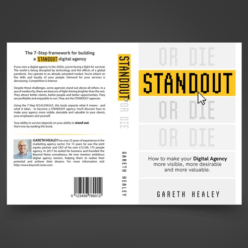 Book Cover design for business book aimed at digital marketing agency owners