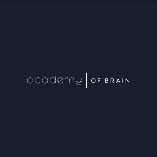 Creative, Clean Logo Design for Academy