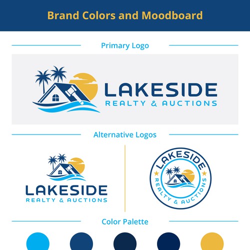 Logo Design & Brand Identity for Lakeside Realty