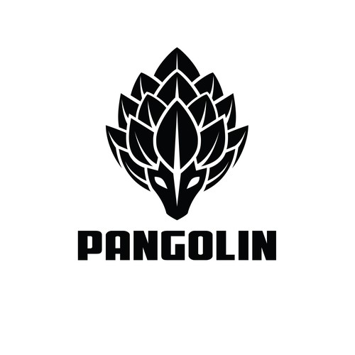 Logo concept for pangolin sports