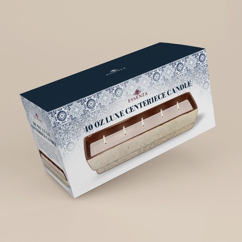 Box Packaging Candle Brand