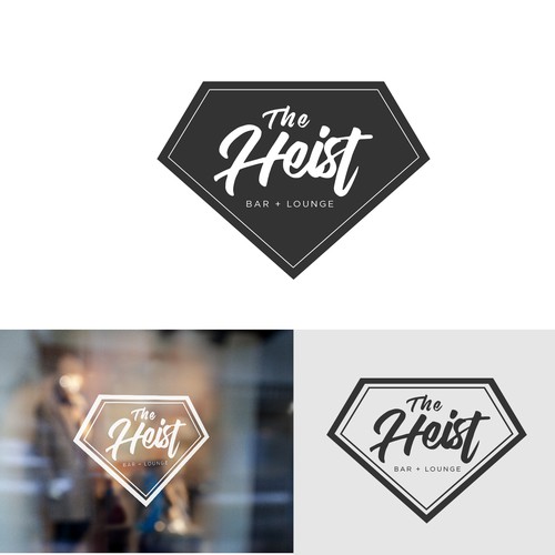 Modern logo concept for a bar & lounge