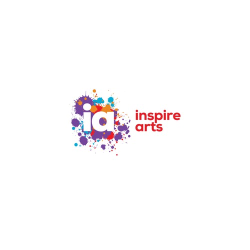Concept for Inspire Arts, a non-profit arts organization