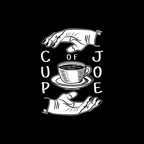 Vintage and rustic logo for Cup of Joe Cafe