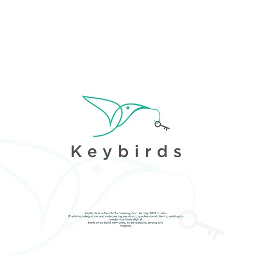 Keybirds is looking for its new graphic identity