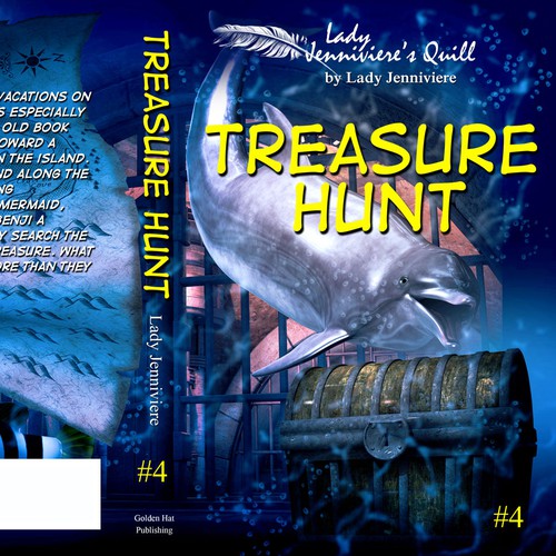 Create e-book and print cover for Juvenile fiction Treasure Hunt