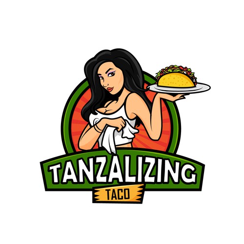 mascot logo taco