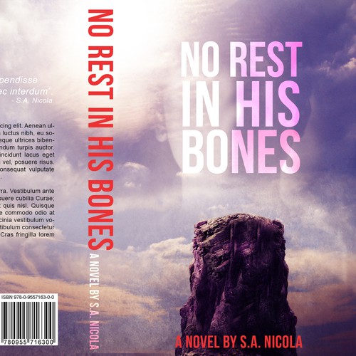 Book Cover - No Rest in His Bones