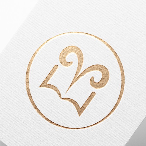 Logo for a book blogger