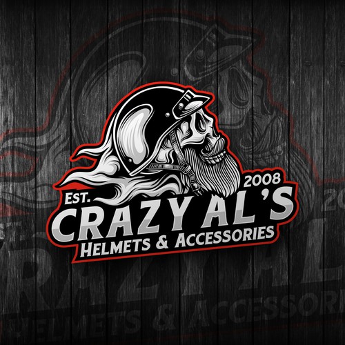 Final design for Crazy Al's
