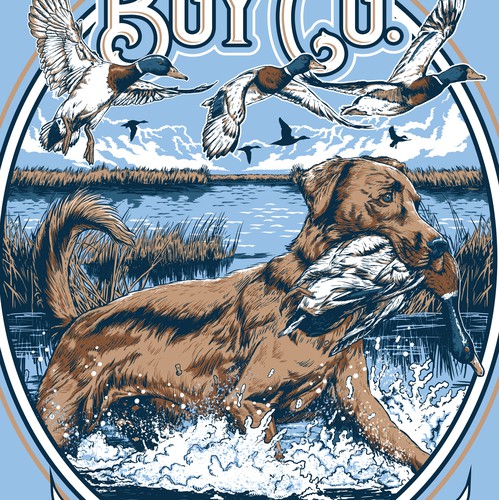T_shirt Design for Southern Boy Co.