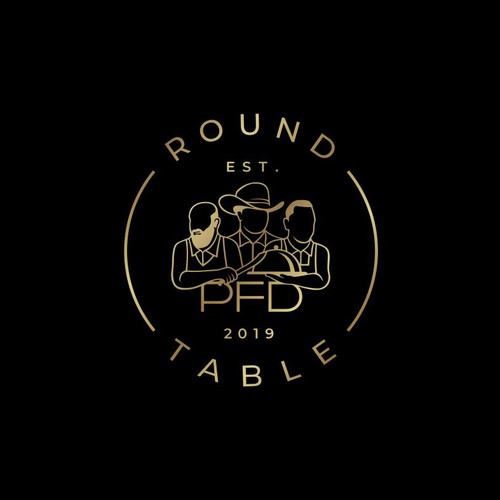 Chefs, Butchers, and Cattle Ranchers Logo