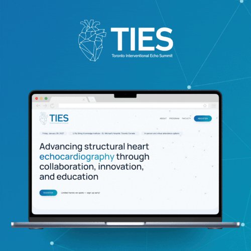 Toronto Interventional Echo Summit (TIES) Website