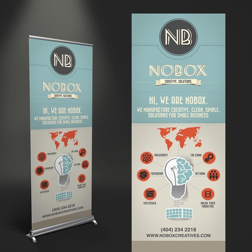 NoBox Creatives Banner