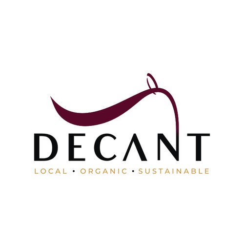 Logo design for wine and dine restaurant.