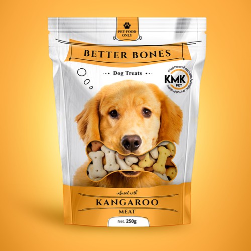 Pet treat package design