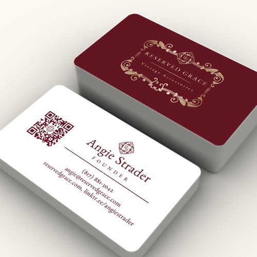 Reserved Grace - Business card