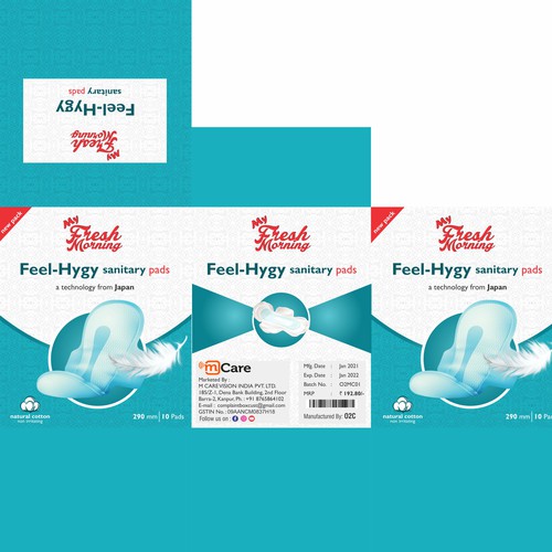 SANITARY PACKAGING BOX 
