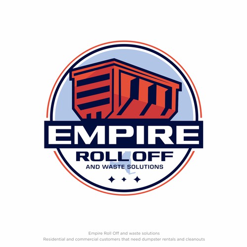 empire roll of and waste