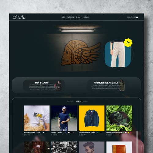 Fashion Landing Page