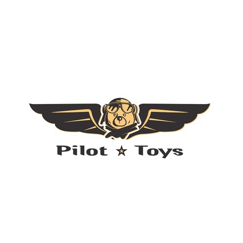 Cool, fun logo for Pilot Toys