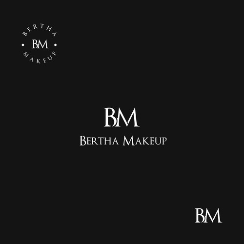 Logo concept for Bertha Makeup