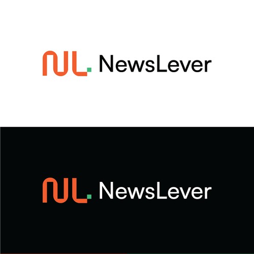 Logo Design Concept For NewsLever