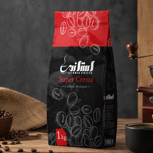 Premium Coffee Packaging Design