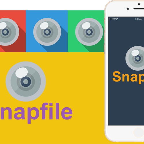 Snapfile! Innovative way to convey ease of snapping a photo and filing a tax return on your phone