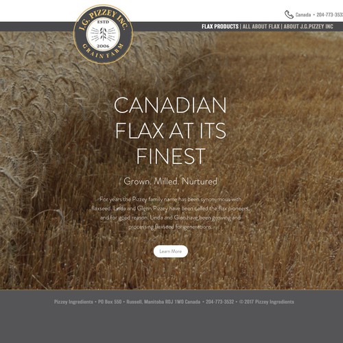 Flax seed website