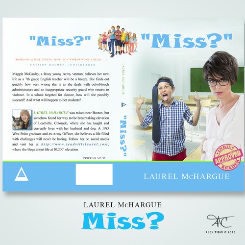 Full cover design for Laurel McHargue.