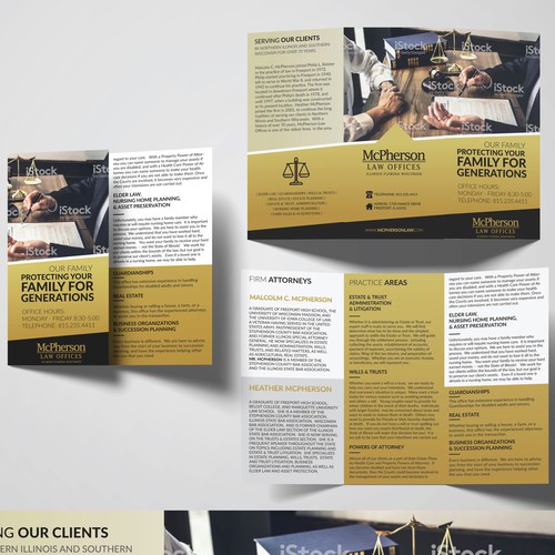 Brochure for Law Firm