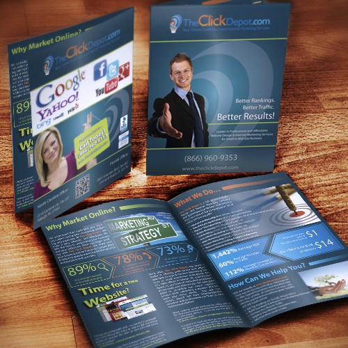 ---> The Click Depot - Looking for Killer New Brochure Design