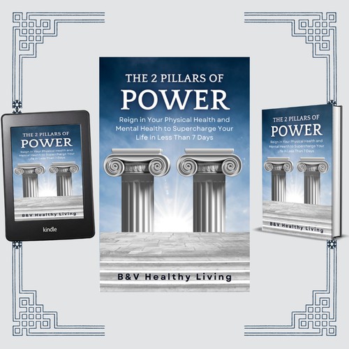 2 Pillars of Power book cover design