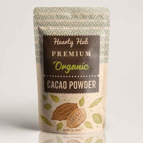 Premium organic cacao powder