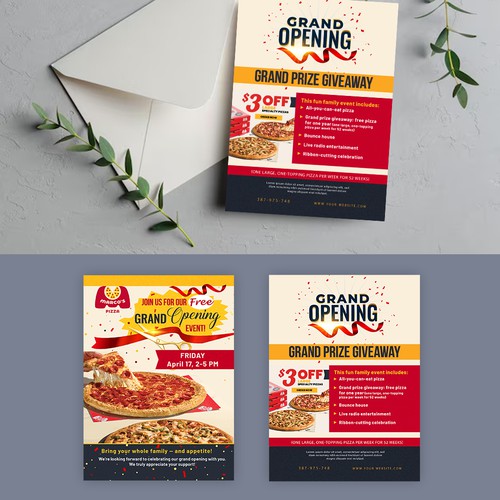 Restaurant Grand Opening Invitation