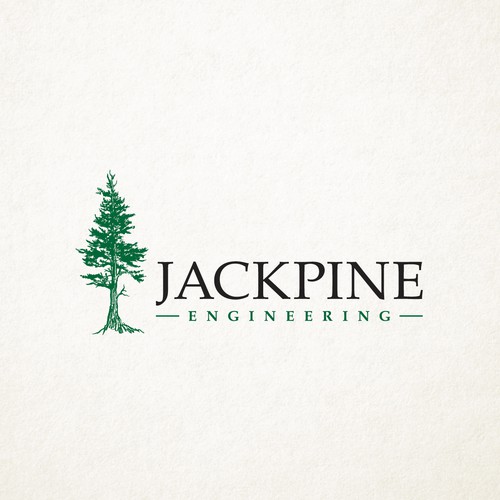 Natural Pine Tree Logo