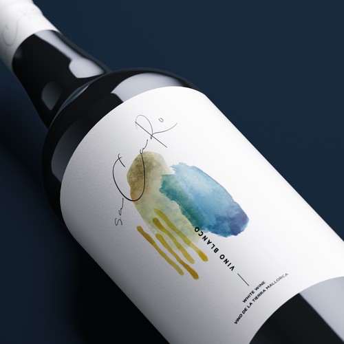 Winner In contest Wine label for a spanish fruity wine