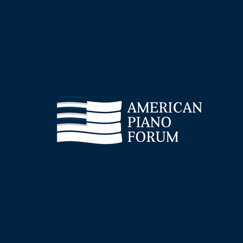 American Piano Forum logo concept