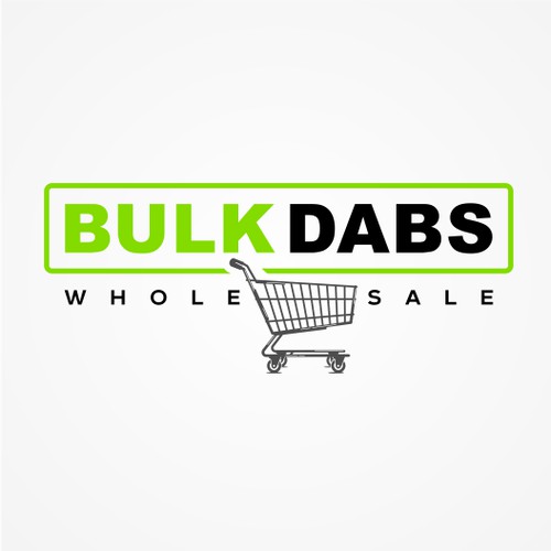 Simple logo for bulk dabs wholesale