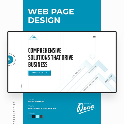 Web Design for digital marketing agency