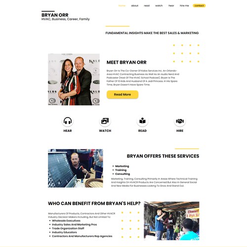 website design for busy entrepreneur
