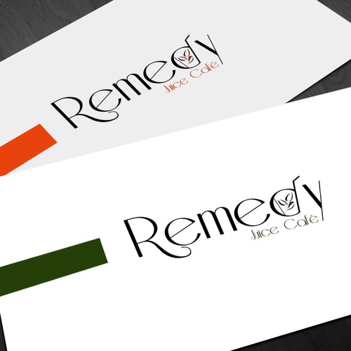 Brand Identity/Logo for Remedy Juice Cafe