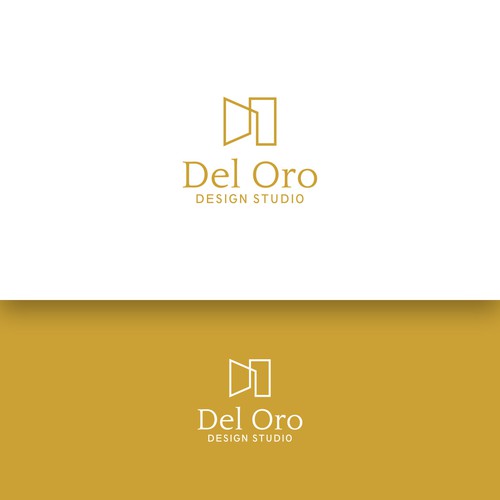 Design de Logotipo para Del Oro Design de Interiores.